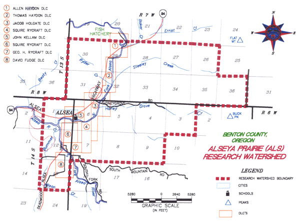 Alseya Prairie Research Watershed Overview